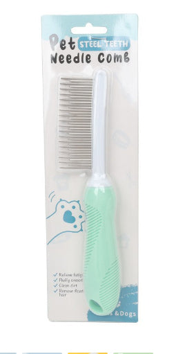 Pet Grooming Needle Comb for Cleaning Fur