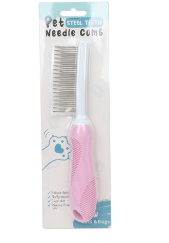 Pet Grooming Needle Comb for Cleaning Fur