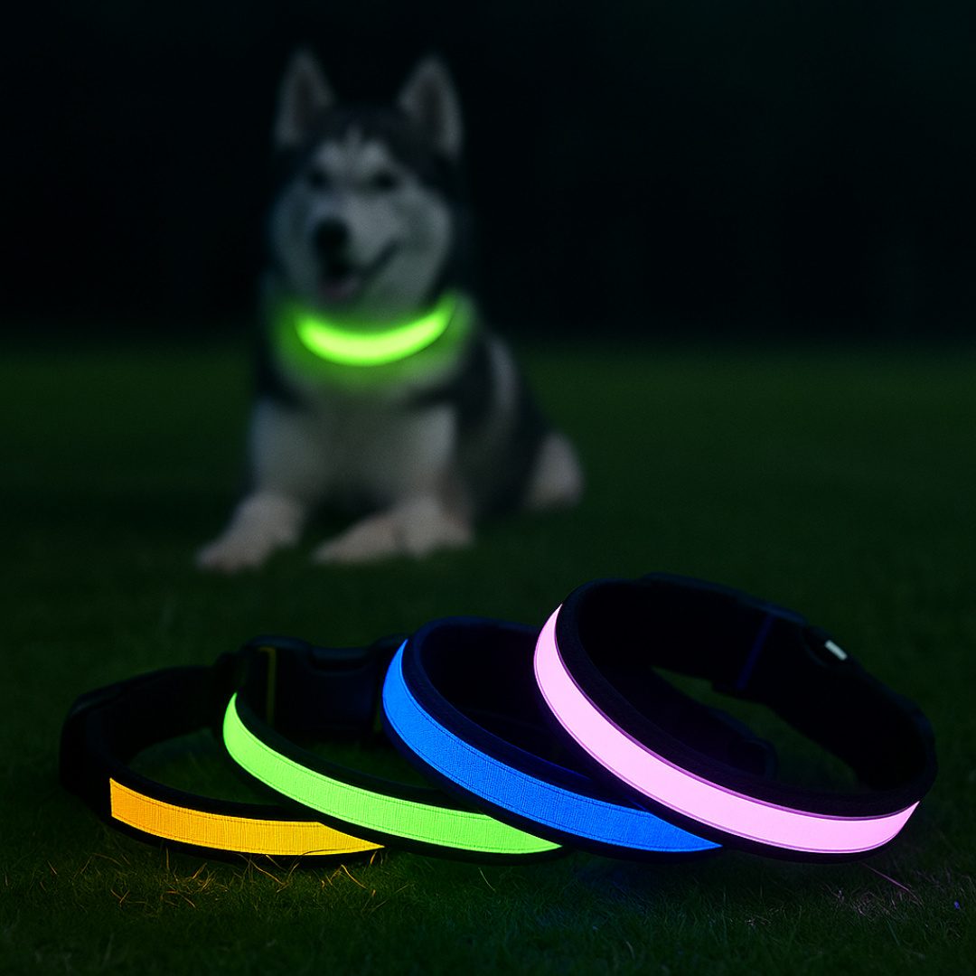 NyteBright Colorful Pet Collar